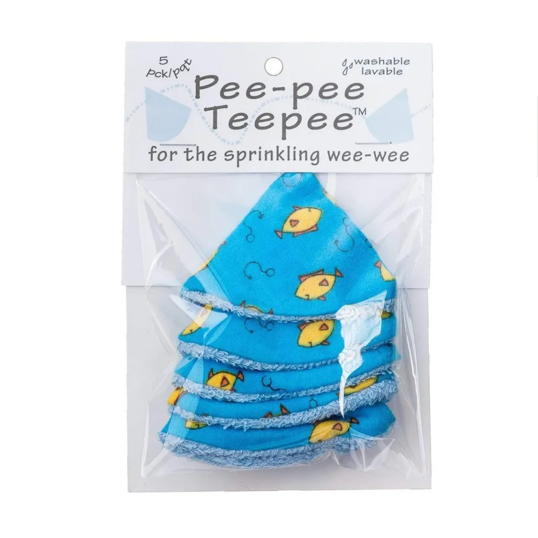 Beba Bean Designs Pee-Pee Teepee - Fishing Blue