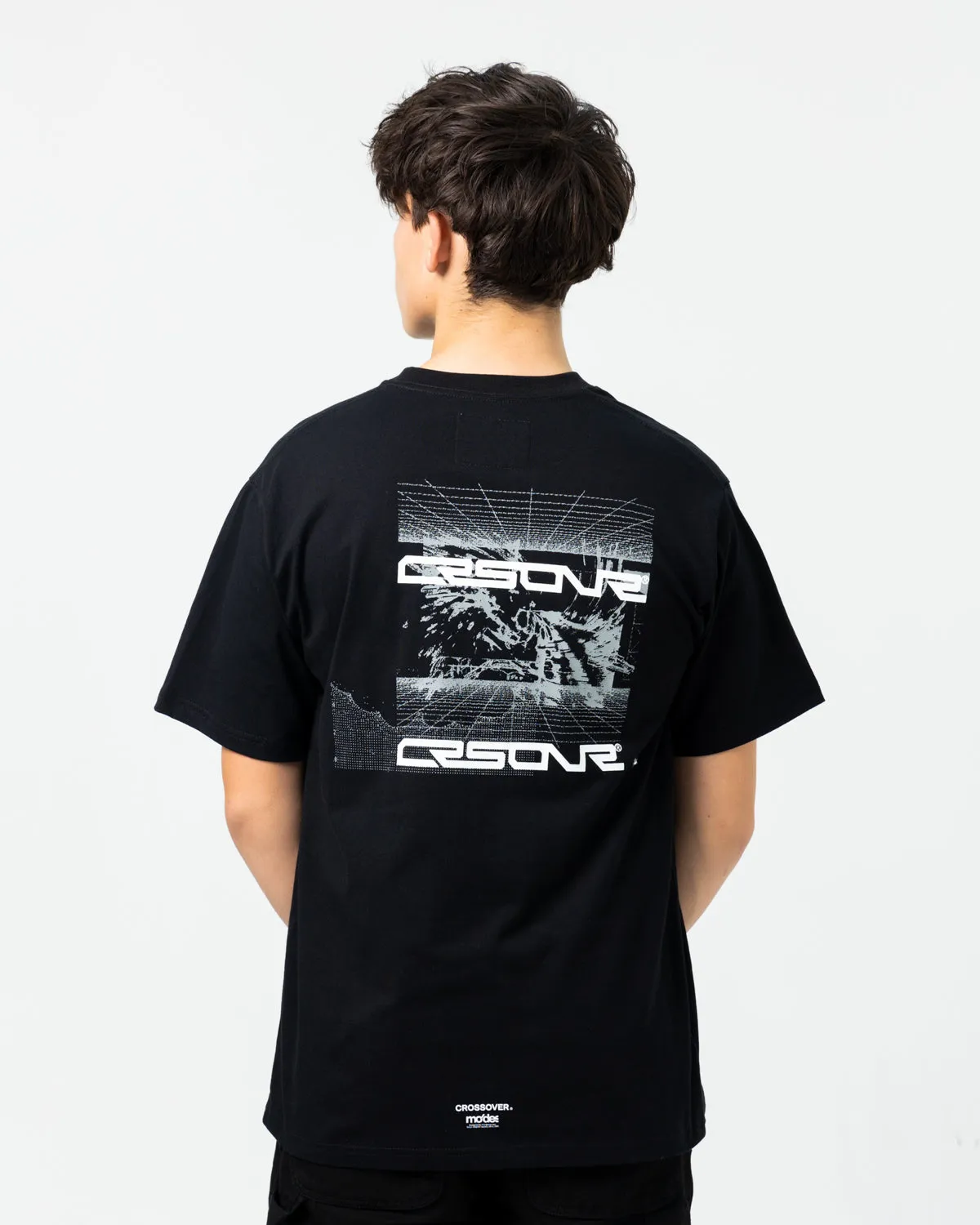 CROSSOVER x mo'des "Studio 4" Tee | Black