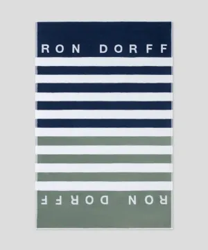 Terry Beach Towel: Deep Ocean